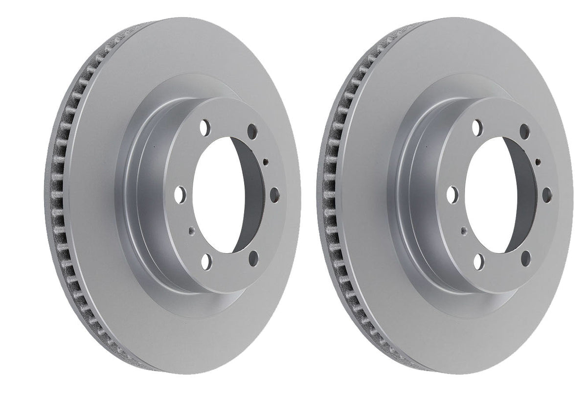 2 x Front Disc Brake Rotors For Toyota Prado GDJ150 GRJ150 KDJ150 KDJ155