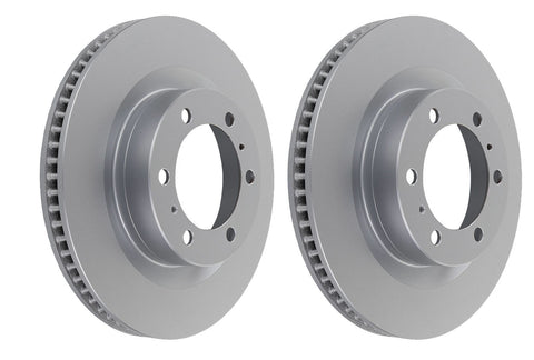 2 x Front Disc Brake Rotors For Toyota Prado GDJ150 GRJ150 KDJ150 KDJ155