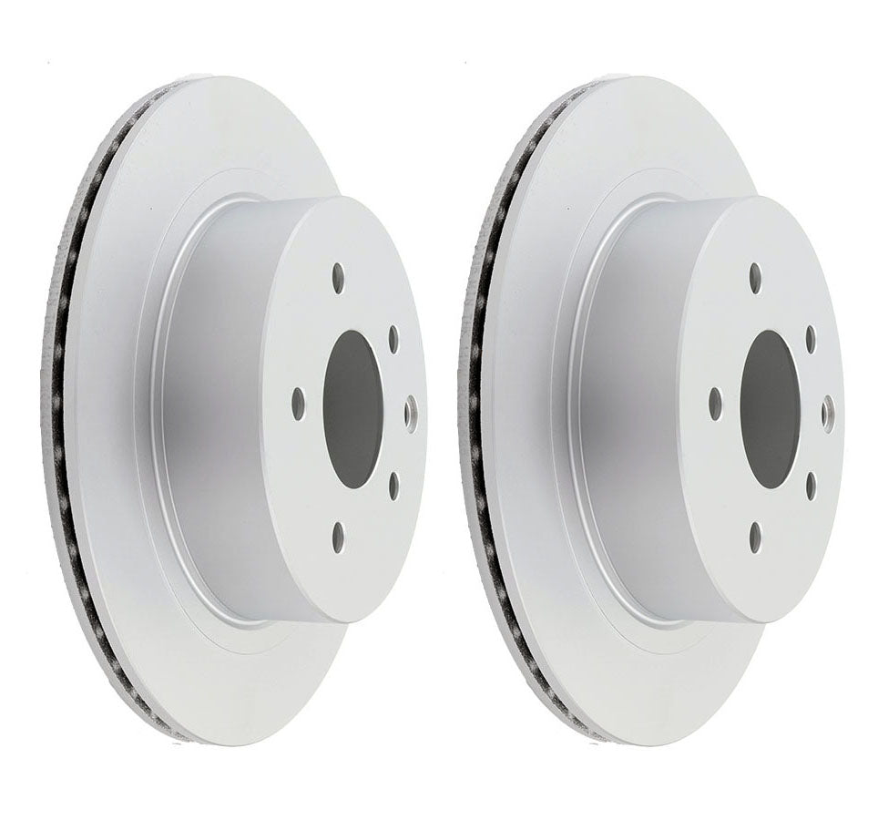 2 x Rear Disc Brake Rotor For Nissan Skyline V35, Stagea M35, Nissan Leaf ZE