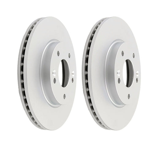Pair Front Brake Disc Rotor For Hyundai i30 Kona Elantra Venue Veloster Kia Cerato Seltos Soul Pro Ceed