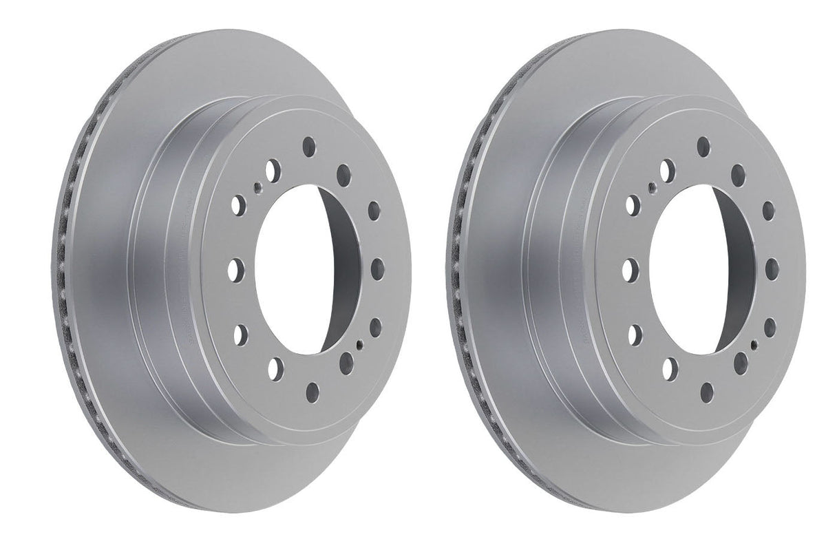 2X Rear Brake Rotor for Toyota Prado GRJ120 KDJ120 KZJ120 KZJ95 KZJ90 KZJ78 KZJ71 RZJ95 RZJ120 RZJ90 VZJ95 VZJ90 VZJ120 VZJ121