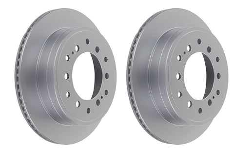 2X Rear Brake Rotor for Toyota Prado GRJ120 KDJ120 KZJ120 KZJ95 KZJ90 KZJ78 KZJ71 RZJ95 RZJ120 RZJ90 VZJ95 VZJ90 VZJ120 VZJ121