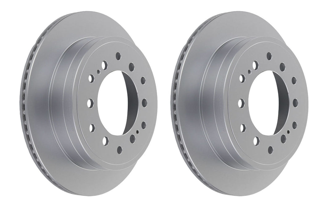 2X Rear Brake Rotor for Toyota Prado GRJ120 KDJ120 KZJ120 KZJ95 KZJ90 KZJ78 KZJ71 RZJ95 RZJ120 RZJ90 VZJ95 VZJ90 VZJ120 VZJ121