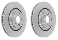 Pair Front Brake Disc Rotor for Toyota Kluger Highlander Lexus NX300 RX350