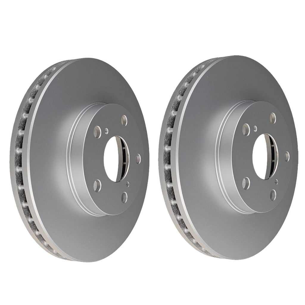 Pair Front Brake Disc Rotor for Toyota Camry Avalon Estima Tarago Ipsum Avensis