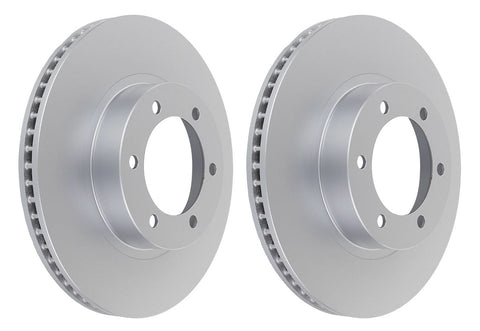 Pair Front Brake Disc Rotor for Toyota Fortuner Hilux Landcruiser Prado 2002-ON
