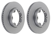 Pair Front Brake Disc Rotor for Mazda Bongo Brawny Toyota Hiace Commuter Bus LWB