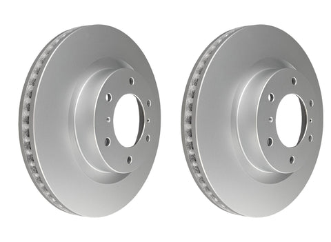 Pair Front Brake Disc Rotors For Mitsubishi Pajero NS NT NW NX V88W V98W 332mm