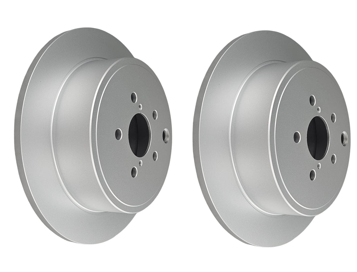 2 x Rear Disc Brake Rotors for Subaru Impreza G3, Forester SH, Outback & Liberty BR, BRZ ZC | Toyota 86 ZN6R