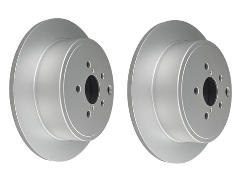 2 x Rear Disc Brake Rotors for Subaru Impreza G3, Forester SH, Outback & Liberty BR, BRZ ZC | Toyota 86 ZN6R
