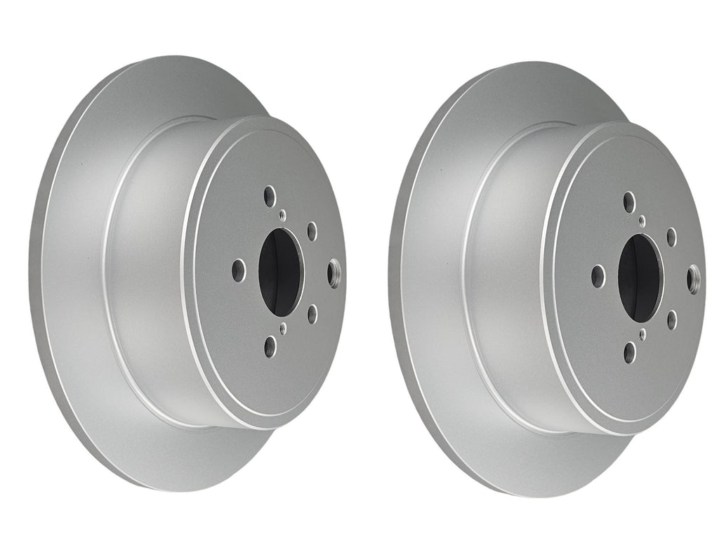 2 x Rear Disc Brake Rotors for Subaru Impreza G3, Forester SH, Outback & Liberty BR, BRZ ZC | Toyota 86 ZN6R