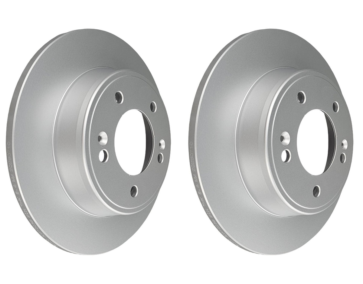 2 x Rear Disc Brake Rotor for Hyundai Elantra MD AD, i30 PD GD FWD - 262mm OD