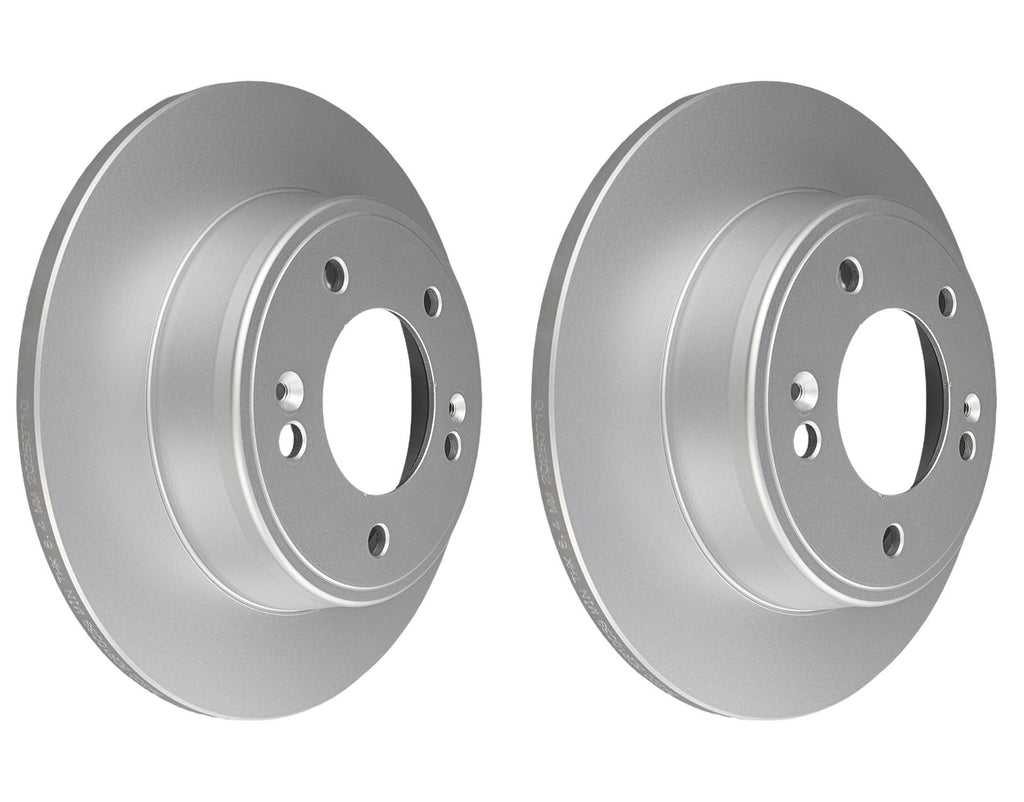 2 x Rear Disc Brake Rotor for Hyundai Elantra MD AD, i30 PD GD FWD - 262mm OD