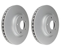 2 x Front Disc Brake Rotors for Nissan X-Trail T31, Dualis J10, Juke F15 - 296mm