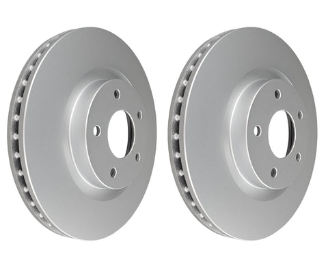 2 x Front Disc Brake Rotors for Nissan X-Trail T31, Dualis J10, Juke F15 - 296mm