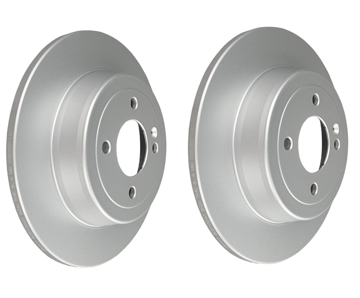 2 x Rear Disc Brake Rotors for Hyundai Accent RB | Kia Rio UB YB FWD - 262mm