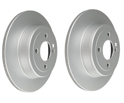 2 x Rear Disc Brake Rotors for Hyundai Accent RB | Kia Rio UB YB FWD - 262mm
