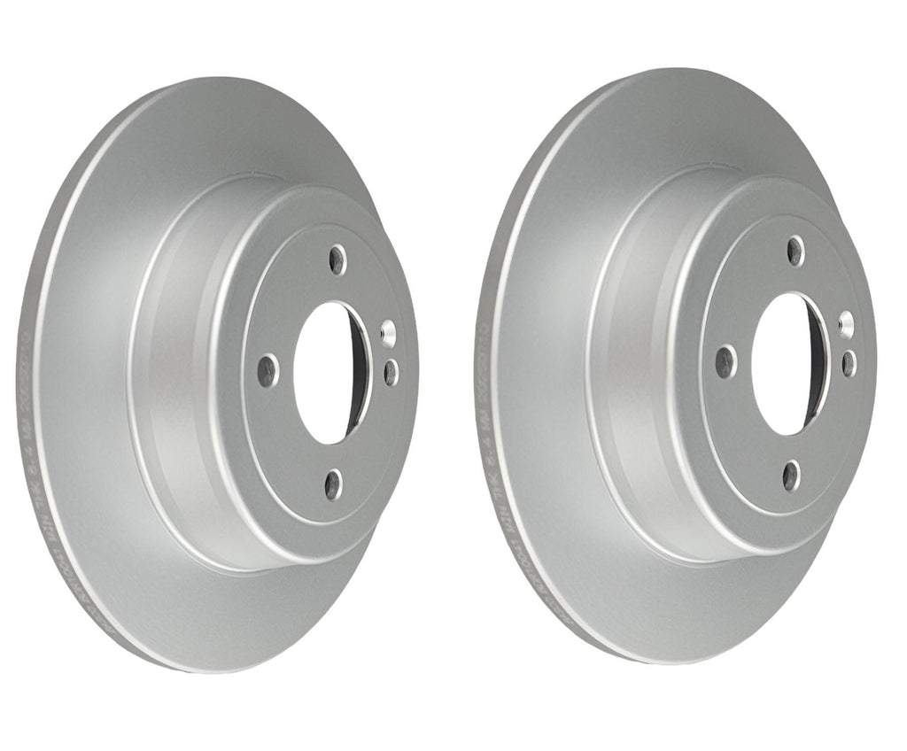 2 x Rear Disc Brake Rotors for Hyundai Accent RB | Kia Rio UB YB FWD - 262mm