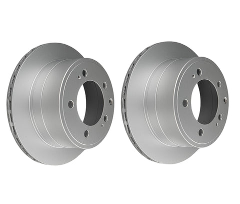 2 x Rear Brake Rotor for Toyota LandCruiser FZJ78 HDJ78 HDJ79 VDJ76 VDJL76 VDJ78 VDJL78 VDJ79 VDJL79 GDJL76 GDJL78 GDJL79