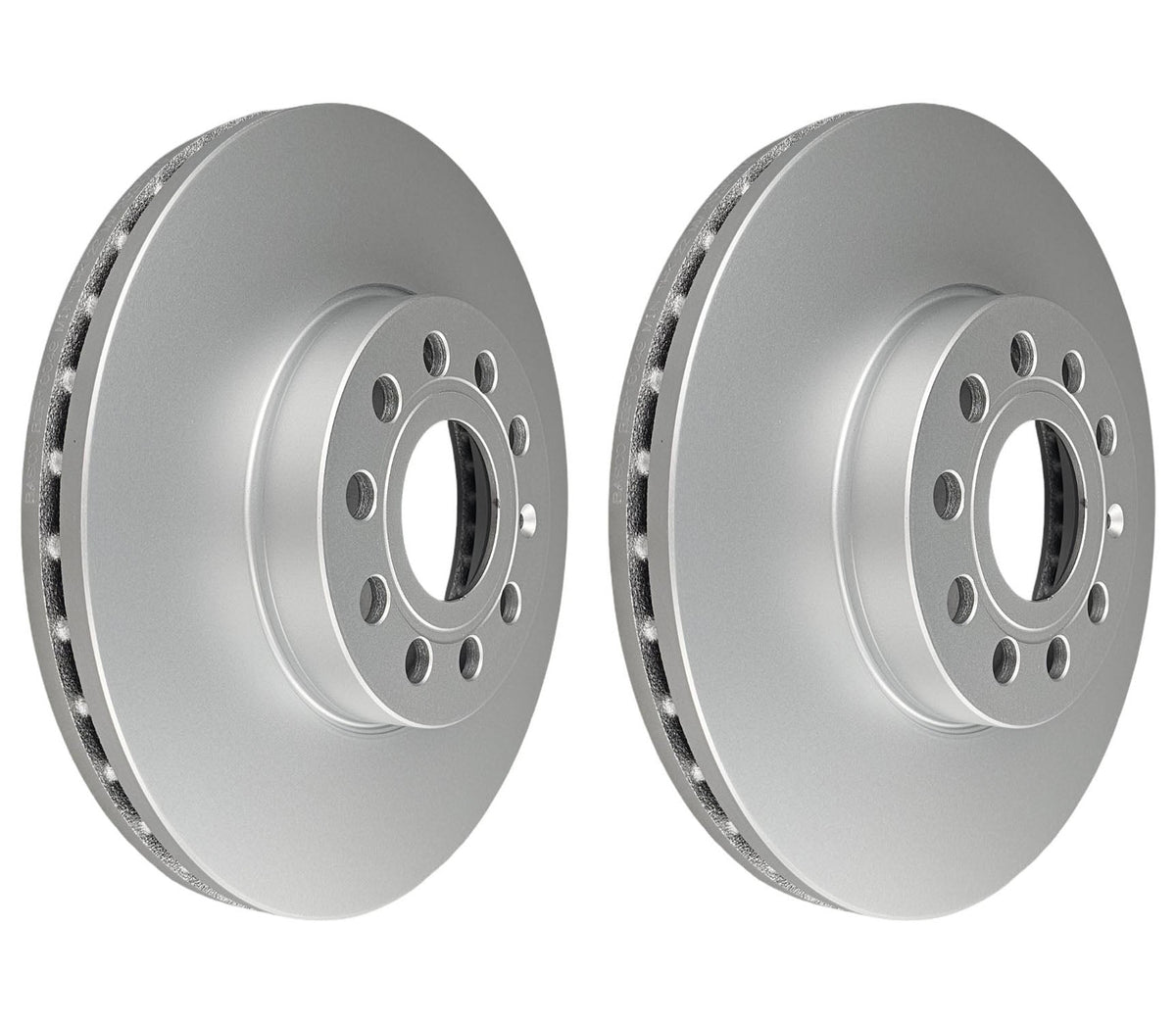 Pair Front Brake Rotors for Audi A3 8P 8V 8Y, Cupra Leon KL, Skoda Octavia 1Z NE NX, Yeti, Superb 3T, Volkswagen Caddy 2K, Caddy 5 SK, Golf MK5 1K, Golf MK7 AU, Jetta 1K, Jetta 1B, T-Roc A11 288mm