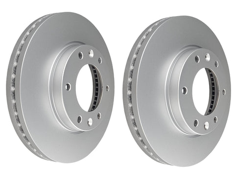 Pair Front Brake Rotors for Hyundai iLoad TQ, iMax TQ