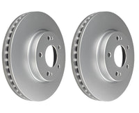 Pair Front Brake Rotors for Mitsubishi Lancer CF CH CJ, Mitsubishi Outlander ZE ZF