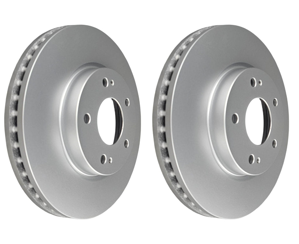 Pair Front Brake Rotors for Mitsubishi Lancer CF CH CJ, Mitsubishi Outlander ZE ZF