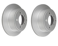 2 Rear Brake Rotors for Mitsubishi Lancer CJ CF, Jeep Compass MK, Patriot MK, Dodge Caliber PM
