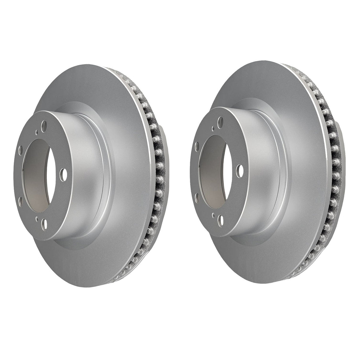 Pair Front Brake Rotor for Toyota Landcruiser J200 Lexus LX450 LX570 J201 07~21