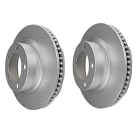 Pair Front Brake Rotor for Toyota Landcruiser J200 Lexus LX450 LX570 J201 07~21