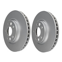 2X Front Brake Rotor for Nissan Qashqai J11 X-Trail T32 Renault Koleos HZG 296mm