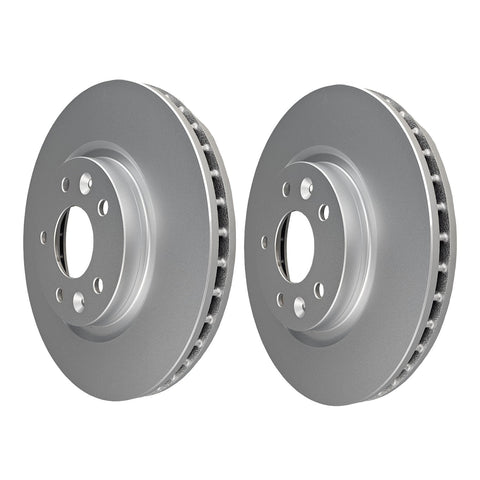 2X Front Brake Rotor for Nissan Qashqai J11 X-Trail T32 Renault Koleos HZG 296mm