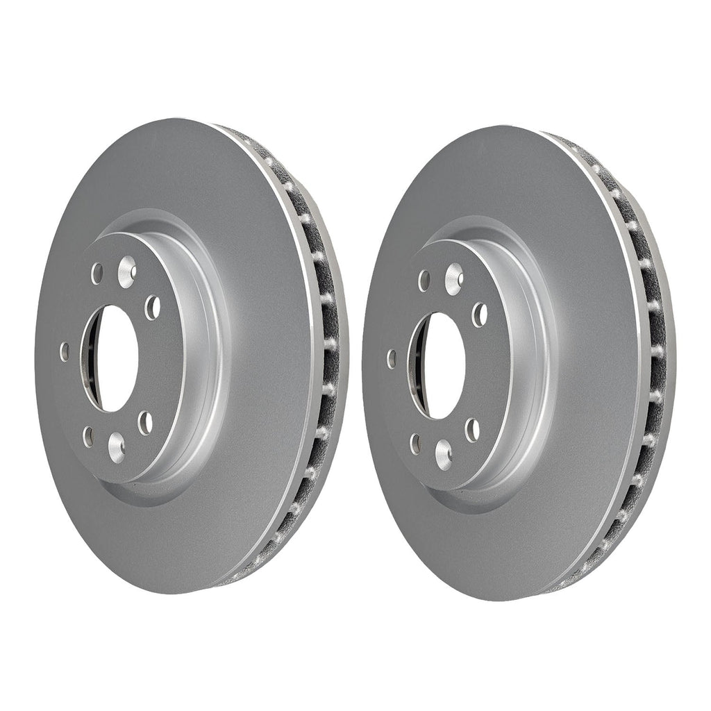2X Front Brake Rotor for Nissan Qashqai J11 X-Trail T32 Renault Koleos HZG 296mm