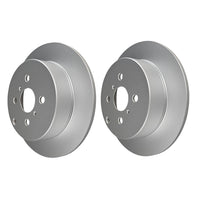 Pair Rear Brake Rotors for Toyota Corolla ZZE122R ZZE123R Prius NHW11R 2001~2007