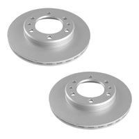 Pair Front Disc Brake Rotors for Toyota Landcruiser HJ47 HJ60 HJ75, FJ60 FJ61, BJ42, BJ60 BJ61 BJ73 BJ74 BJ75, HJ61, FJ73 FJ75, PZJ73, HZJ73 HZJ75, FZJ75, Toyota Hilux LN106, YN106, RN105 302mm