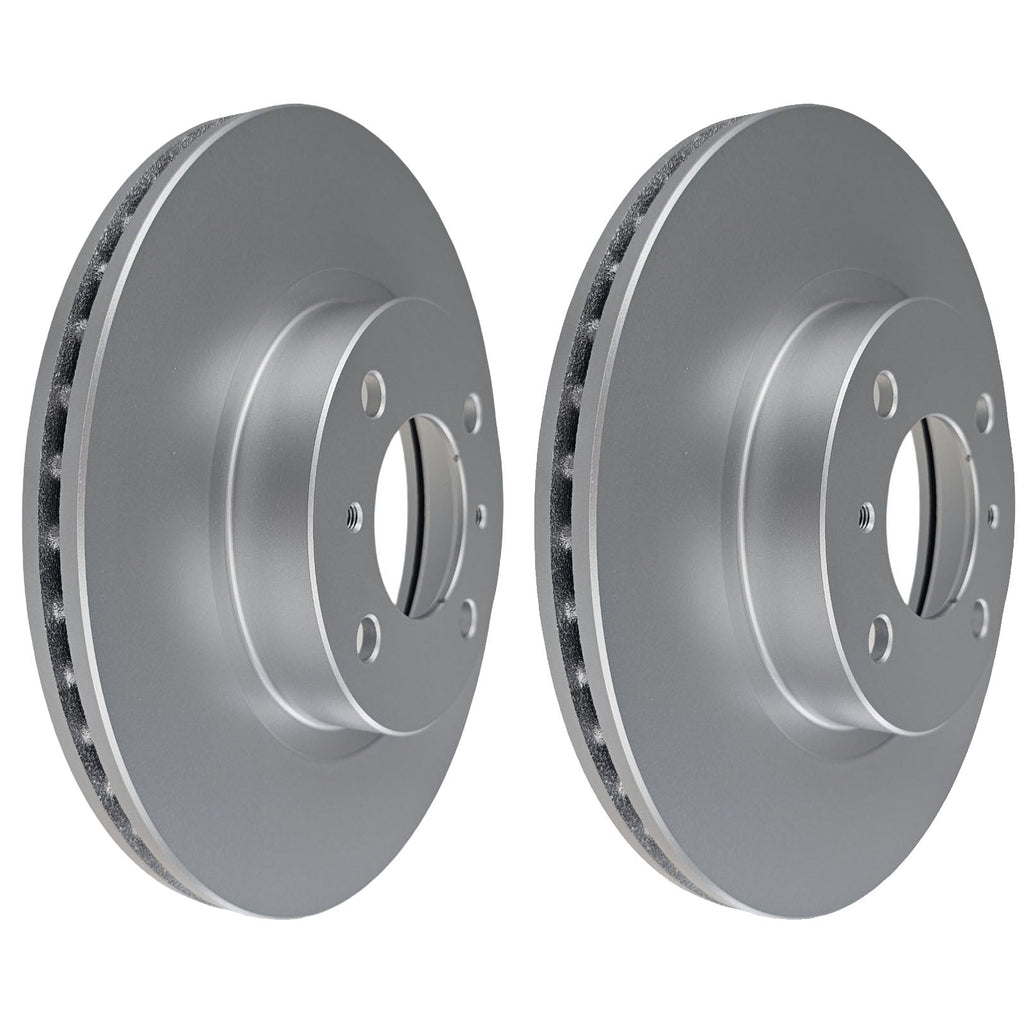 Pair Front Brake Rotors for Mitsubishi Colt RG 256mm, 64mm Centre Hole