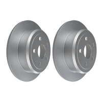 Pair Rear Brake Rotors for Jeep Wrangler JK 2007-2018