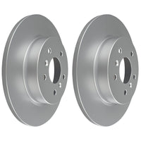 Pair Rear Brake Rotors for Nissan Qashqai J11 FWD
