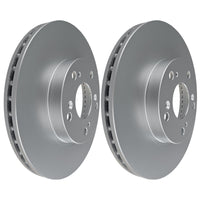 Pair Front Brake Rotors for Honda Accord (inc Euro) CG CG5, CG1, CL7, CL7, CL9, CM CM5, CM6, Civic FB2, FB2, FB3, FD1, FD2