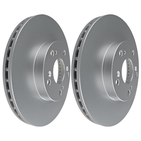 Pair Front Brake Rotors for Honda Accord (inc Euro) CG CG5, CG1, CL7, CL7, CL9, CM CM5, CM6, Civic FB2, FB2, FB3, FD1, FD2