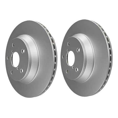 2X Rear Brake Rotors for Subaru Forester SK Outback BT Crosstrek GU Impreza GJ