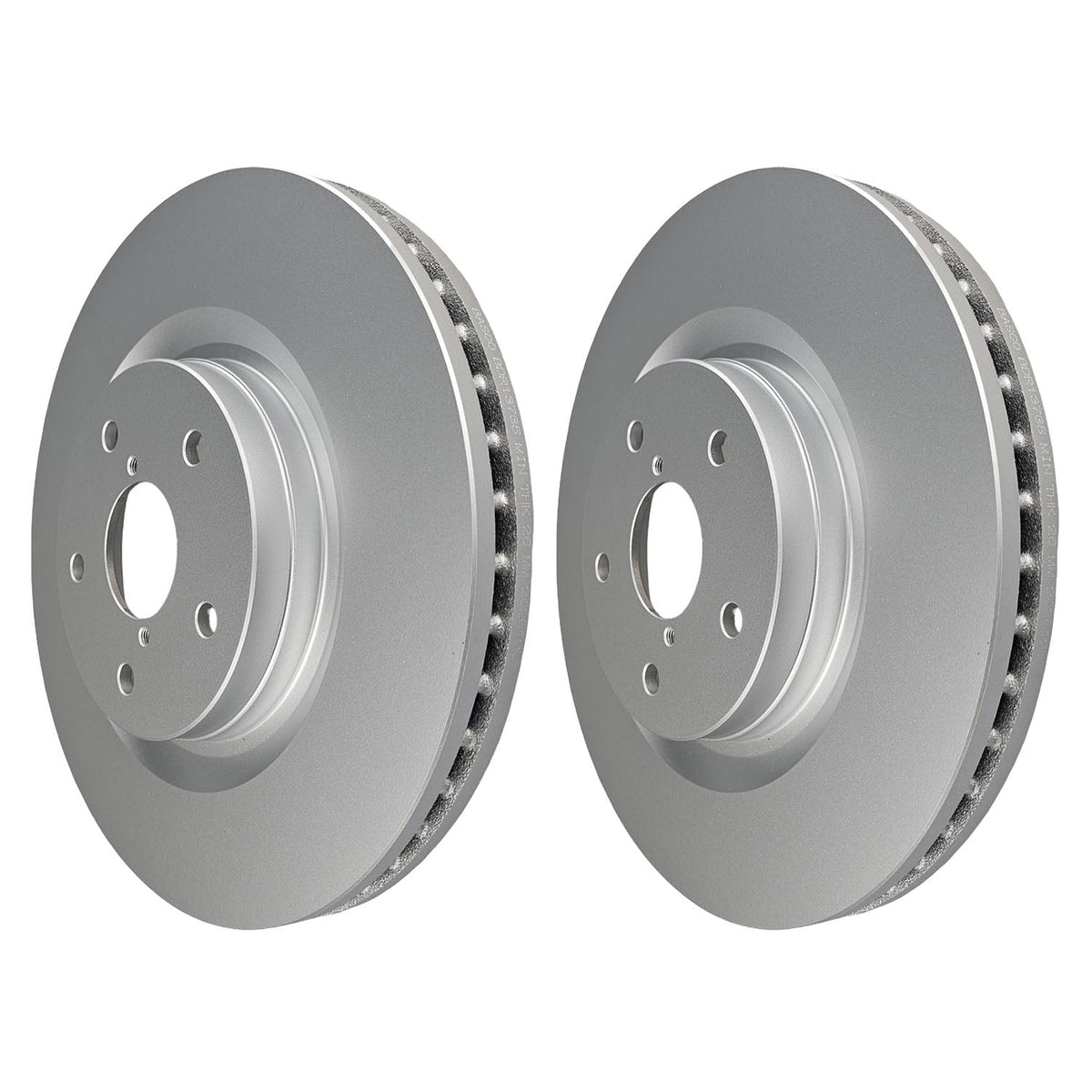 Pair Front Brake Rotors for Subaru Forester SK, Outback B16, WRX VB VN 2018~On