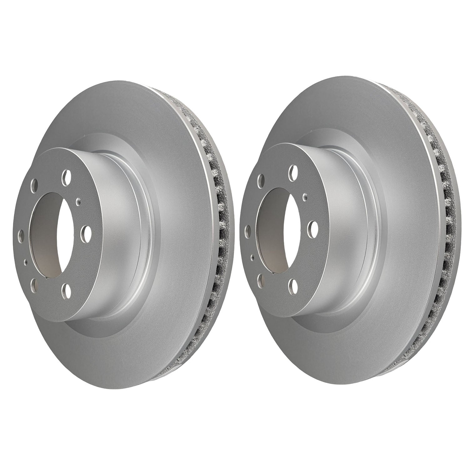 Pair Basco Front Brake Rotors for Toyota LandCruiser LC300 FJA300 Prado GDJ251