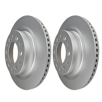 Basco Pair Rear Brake Rotors for Toyota LandCruiser LC300 FJA300 Prado GDJ251