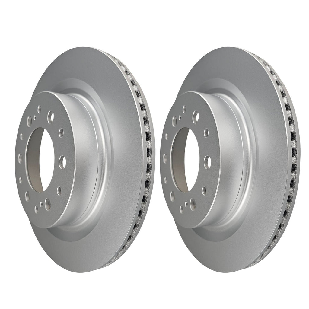 Basco Pair Rear Brake Rotors for Toyota LandCruiser LC300 FJA300 Prado GDJ251