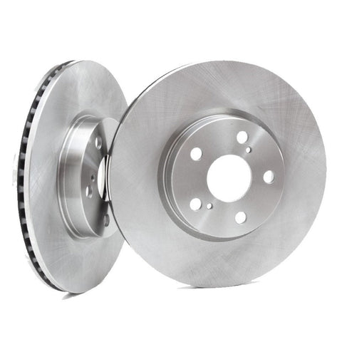 2x Front Disc Brake Rotors For Toyota Corolla ZRE182 ZRE152 ZRE142