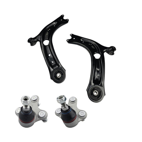 2 x Front Lower Control Arms + Ball Joints For Audi Q3 F3 | Cupra Ateca 5F, Formentor KM | Skoda Karoq NU, Superb NP | Volkswagen Arteon 3H, Passat B8, Tiguan AD1