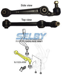 Control Arm LWR (F) Fits Mazda 6 GG GY 03-08 BJ1029-ARM - Selby
