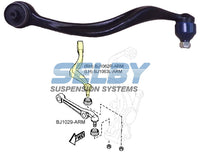 Caster Arm LWR (F) LH Fits Mazda 6 GG GY 03-08 BJ1063L-ARM - Selby