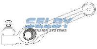 LH Lower Arm Fits Capri 69-73, Escort MKI, MKII BJ125L-ARM - Selby